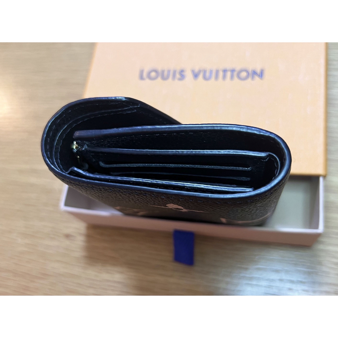 LOUIS VUITTON(ルイヴィトン)のヴィトン ポルトフォイユ・ヴィクトリーヌ バイカラー　財布　ブラック　ベージュ レディースのファッション小物(財布)の商品写真