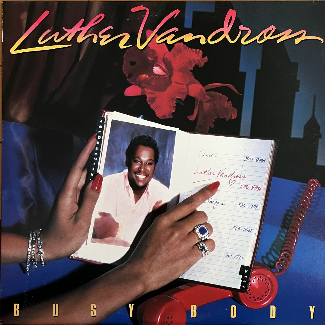 【LP】ルーサー・ヴァンドロス『ビジー・ボディ』国内盤レコード エンタメ/ホビーのCD(R&B/ソウル)の商品写真