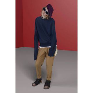 アンダーカバー(UNDERCOVER)の21ss ボンテージデザイン　ニット(ニット/セーター)