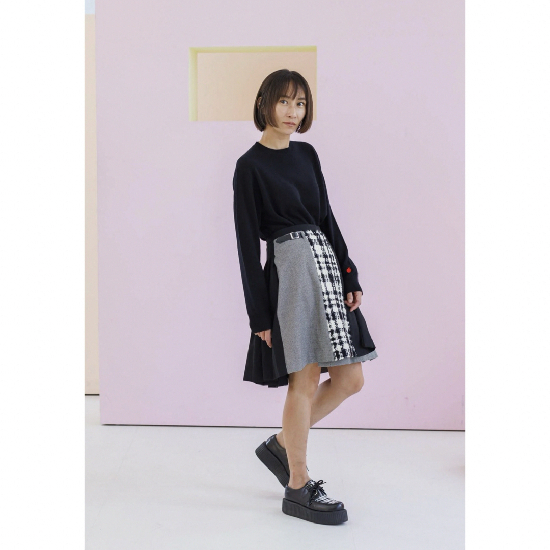 NAOKO TAKAI プリーツスカート レディースのスカート(ひざ丈スカート)の商品写真