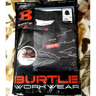 バートル(BURTLE)のバートル!モックネックＴシャツ　XL ホワイトカモ(Tシャツ/カットソー(七分/長袖))