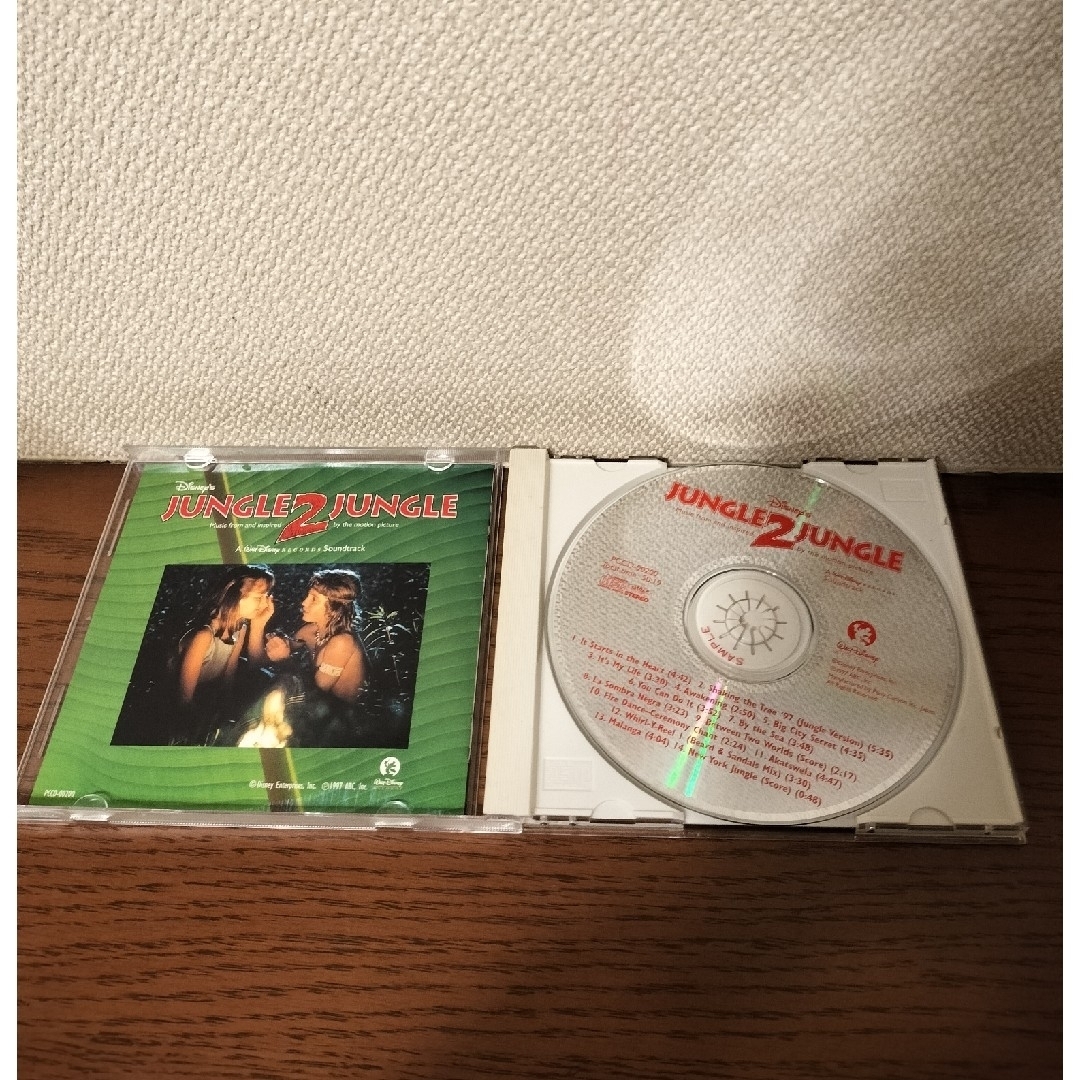 Disney(ディズニー)のJUNGLE 2 JUNGLE  ディズニー　オリジナルサウンドトラックCD エンタメ/ホビーのCD(アニメ)の商品写真