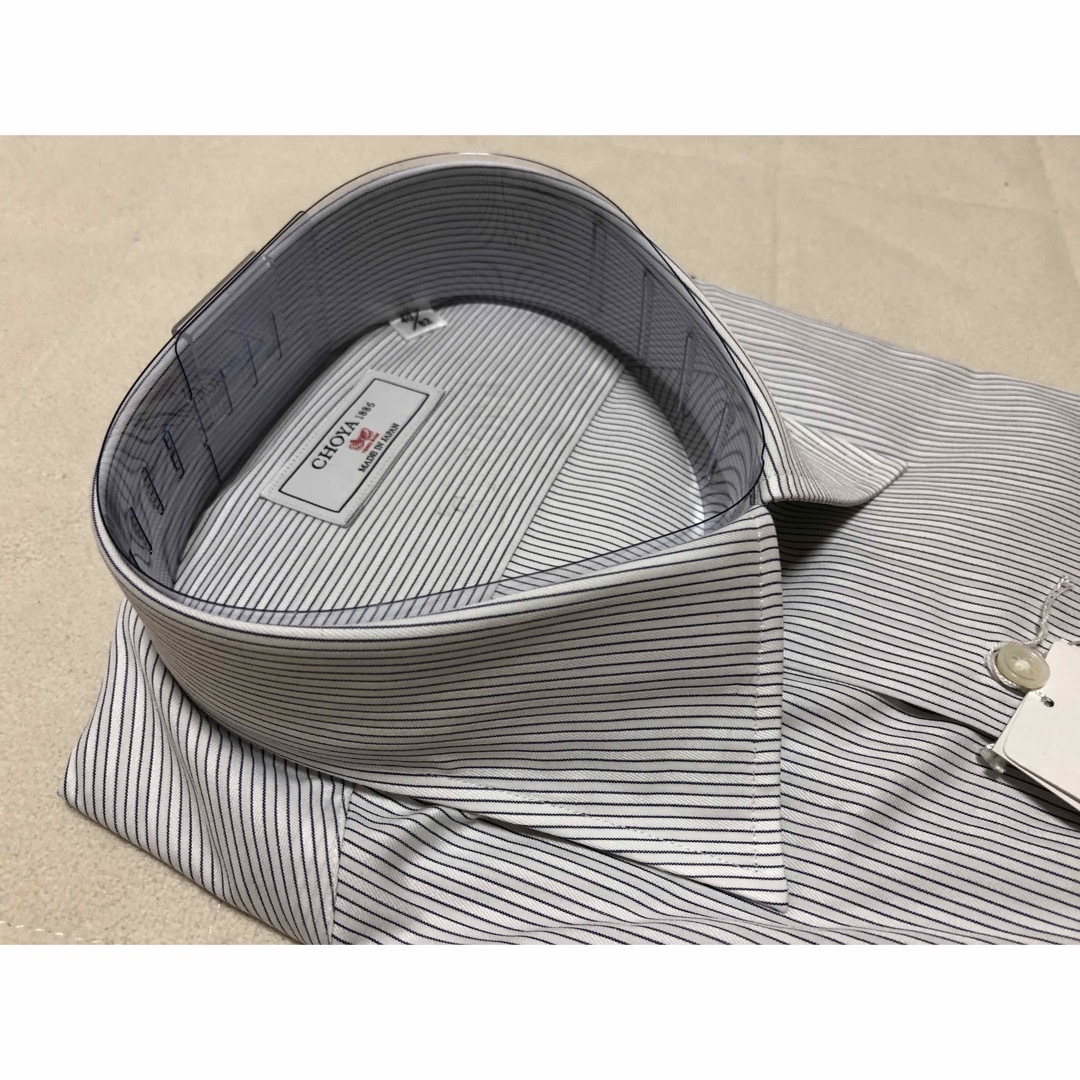 CHOYA SHIRT(チョーヤシャツ)のM542新品CHOYA1886ストライプワイシャツ40-82￥14300日本製 メンズのトップス(シャツ)の商品写真