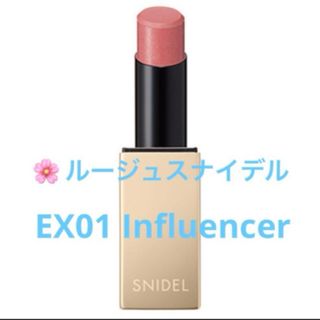 スナイデル(SNIDEL)のスナイデル　ルージュスナイデル　限定カラー　 EX01 Influencer(口紅)