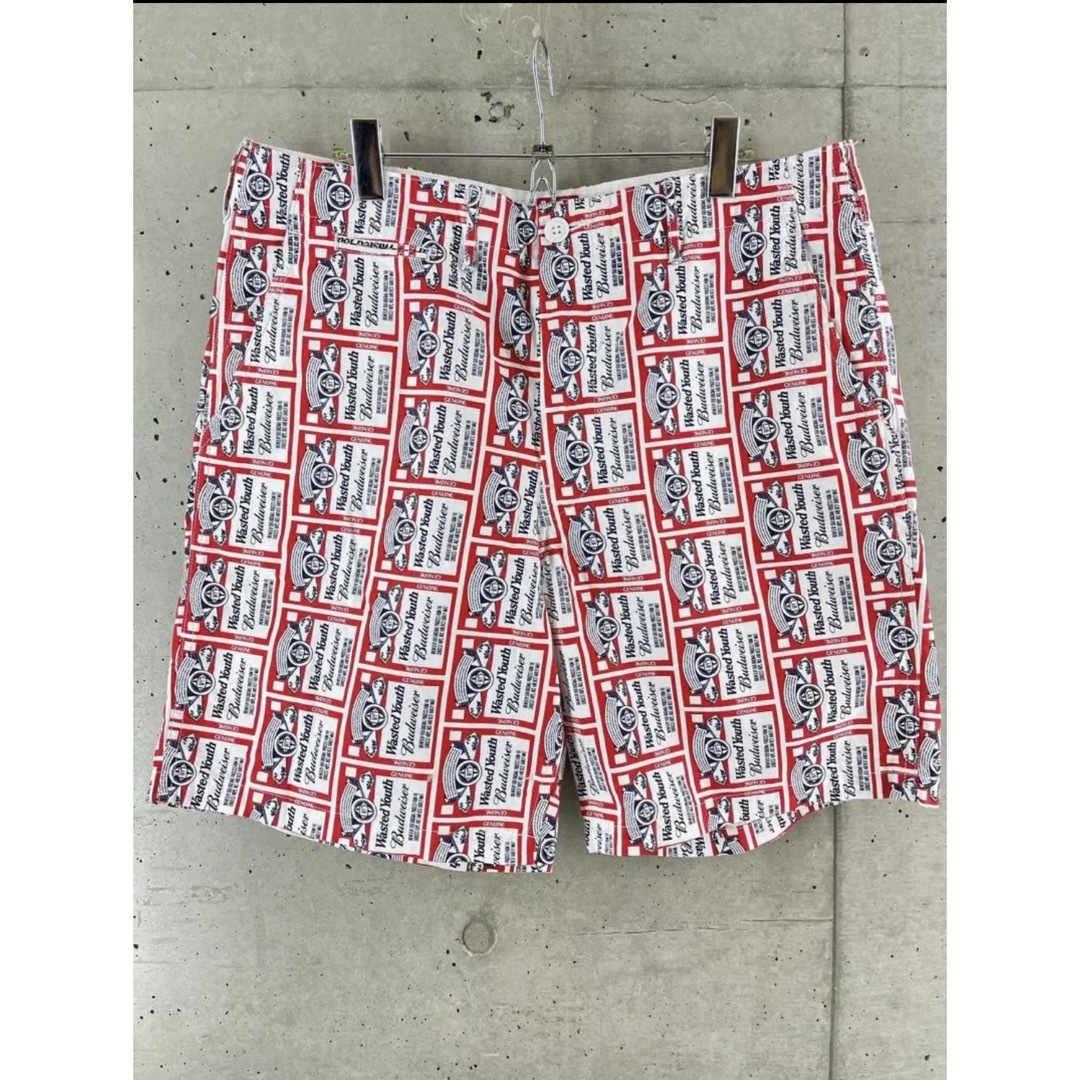 Wasted Youth x Budweiser PRINT SHORTS 新品GirlsDon