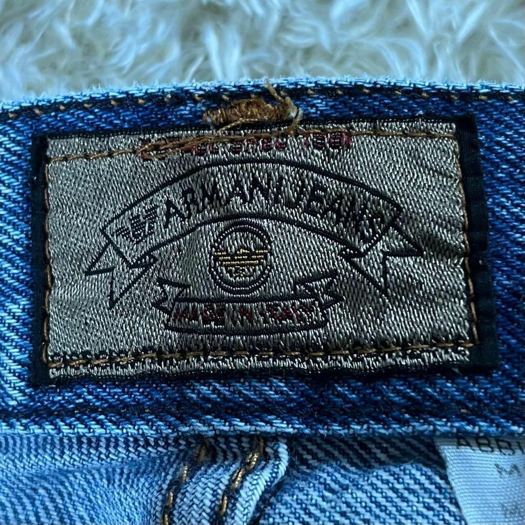 ARMANI JEANS(アルマーニジーンズ)のARMANI JEANS (28) イタリア製 デニムパンツ インディゴ レディースのパンツ(デニム/ジーンズ)の商品写真