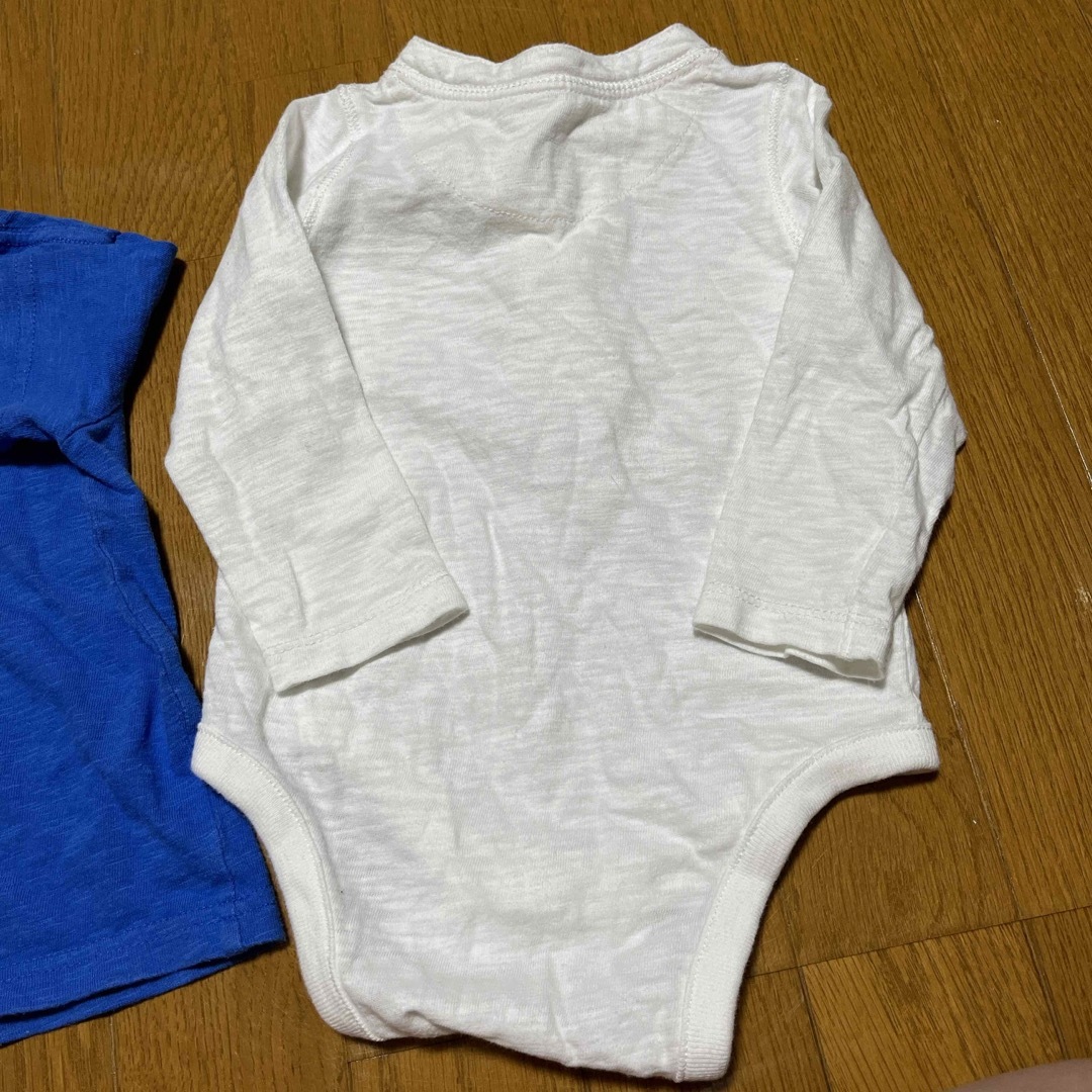 babyGAP(ベビーギャップ)のbabygap ロンパース　Tシャツ　80 キッズ/ベビー/マタニティのベビー服(~85cm)(ロンパース)の商品写真