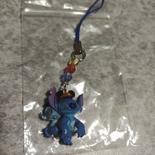 スティッチ(STITCH)のスティッチ　ストラップ　ぐるぐる目(キャラクターグッズ)