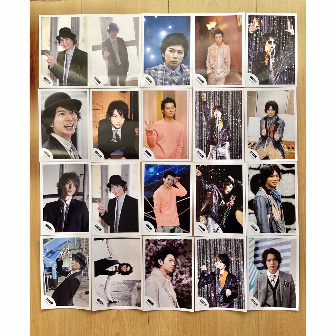 嵐(アラシ)の松本潤　写真セット エンタメ/ホビーのタレントグッズ(アイドルグッズ)の商品写真