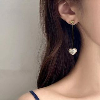 天然ダイヤモンド0.5カラット18金PGピアス♡ピアス - ピアス