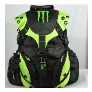 モンスターエナジー(Monster Energy)の【新品】2.8万円 モンスターエナジー 超希少モデルリュックサック黄緑×ブラック(バッグパック/リュック)