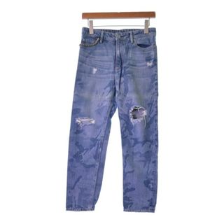 ヒステリックグラマー(HYSTERIC GLAMOUR)のHYSTERIC GLAMOUR デニムパンツ XXS インディゴ(デニム) 【古着】【中古】(デニム/ジーンズ)