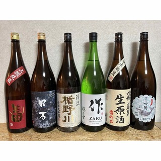 ザク(作)のNo.92  日本酒6本セット(日本酒)