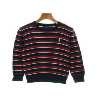 ポロラルフローレン(POLO RALPH LAUREN)のPolo Ralph Lauren ニット 120 紺x赤x白等(ボーダー) 【古着】【中古】(ニット)