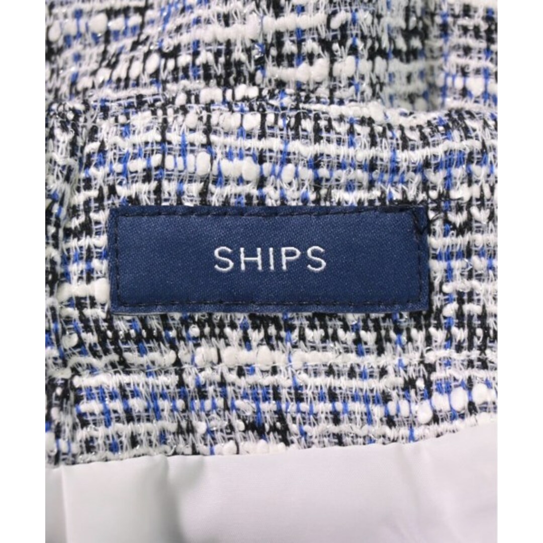 SHIPS(シップス)のSHIPS シップス ロング・マキシ丈スカート S 青x白x黒 【古着】【中古】 レディースのスカート(ロングスカート)の商品写真