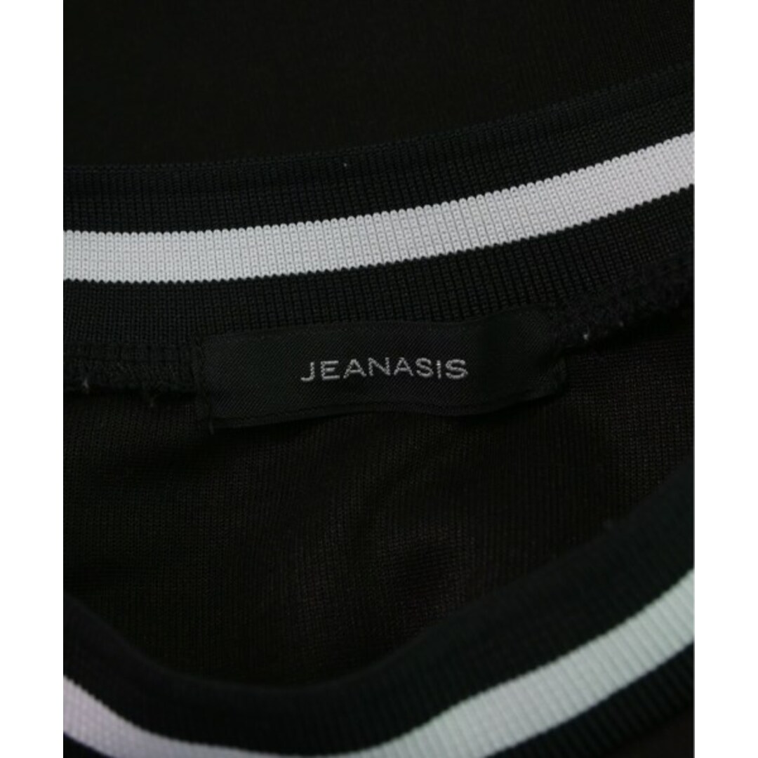 JEANASIS(ジーナシス)のJEANASIS ジーナシス ノースリーブ F 黒 【古着】【中古】 レディースのトップス(タンクトップ)の商品写真