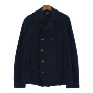 コムデギャルソンオムプリュス(COMME des GARCONS HOMME PLUS)のCOMME des GARCONS HOMME PLUS ピーコート L 紺 【古着】【中古】(ピーコート)