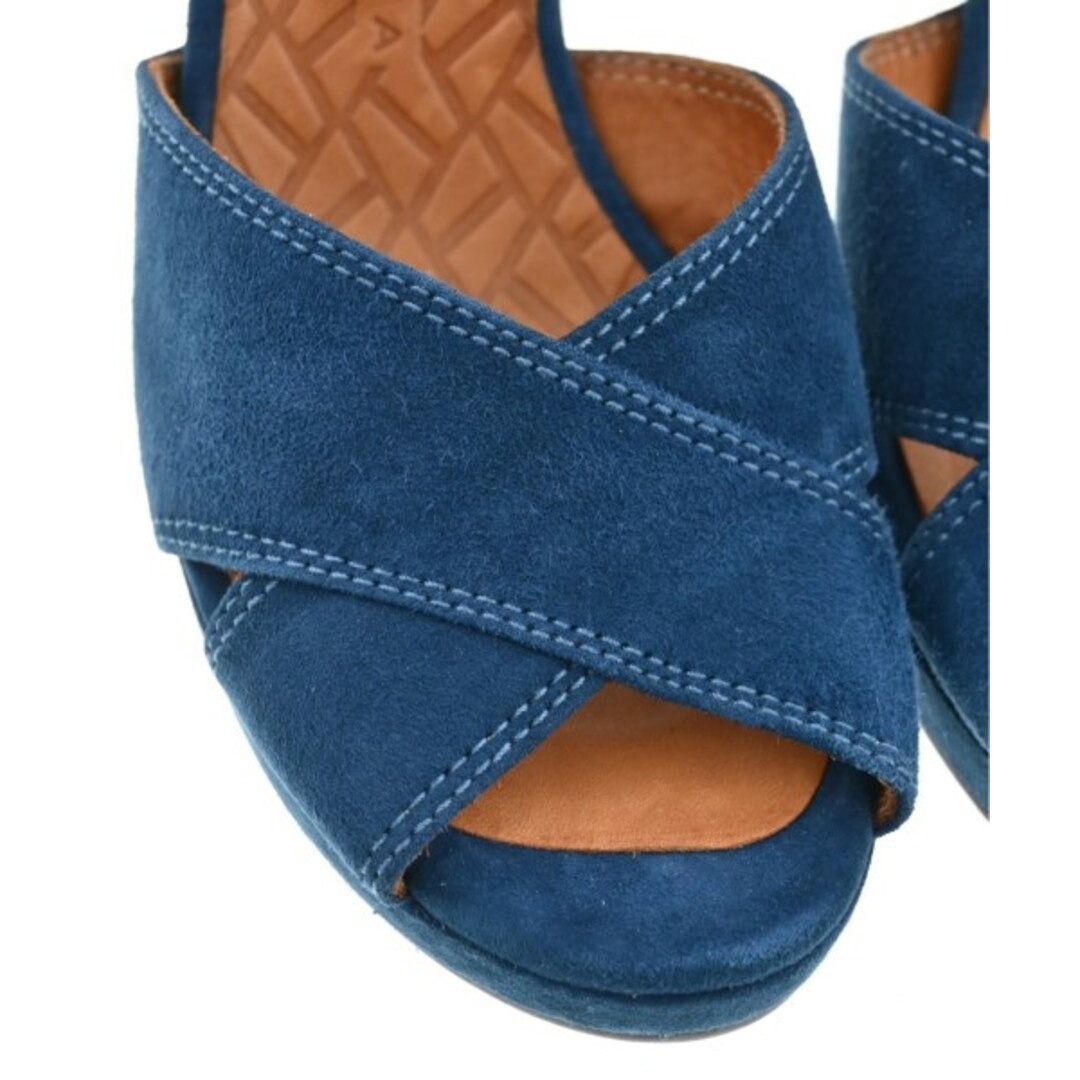 CHIE MIHARA(チエミハラ)のCHIE MIHARA サンダル EU38(24.5cm位) 青x黒x紺 【古着】【中古】 レディースの靴/シューズ(サンダル)の商品写真