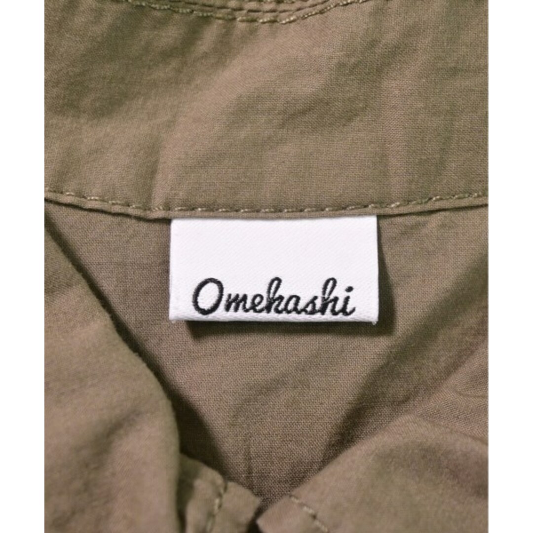 Omekashi(オメカシ)のOmekashi オメカシ カジュアルシャツ F カーキ 【古着】【中古】 レディースのトップス(シャツ/ブラウス(長袖/七分))の商品写真