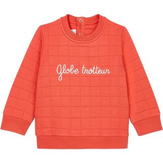 プチバトー(PETIT BATEAU)のプチバトー　チュビックキルティングプルオーバー　スウェット(トレーナー)