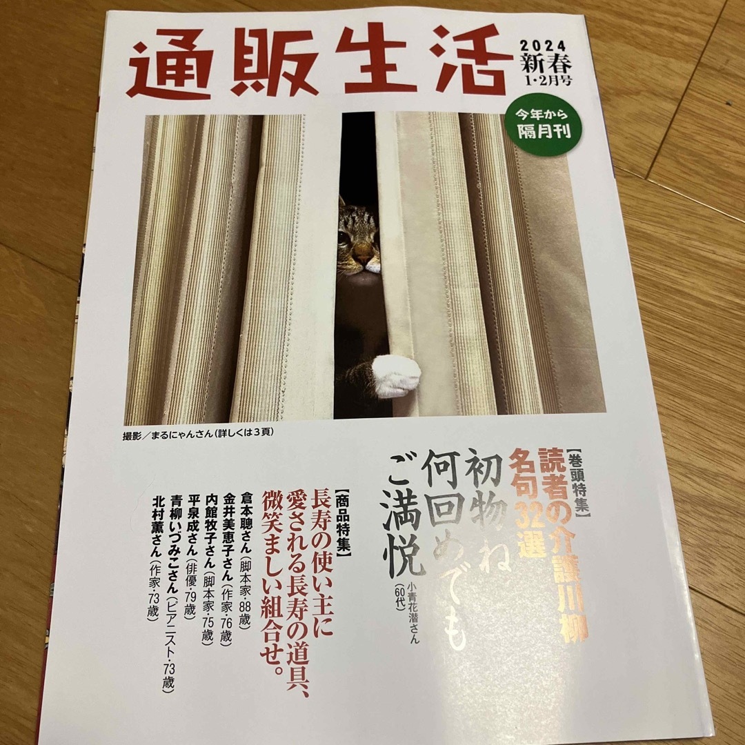 通販生活　カタログ エンタメ/ホビーの雑誌(生活/健康)の商品写真