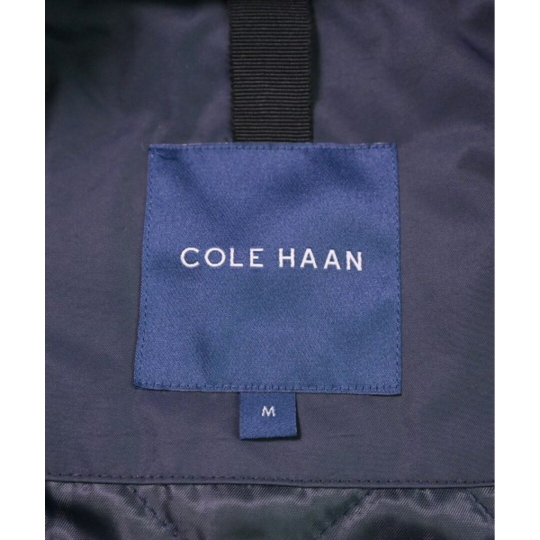 Cole Haan(コールハーン)のCOLE HAAN コールハーン ミリタリーブルゾン M 紺 【古着】【中古】 メンズのジャケット/アウター(ミリタリージャケット)の商品写真