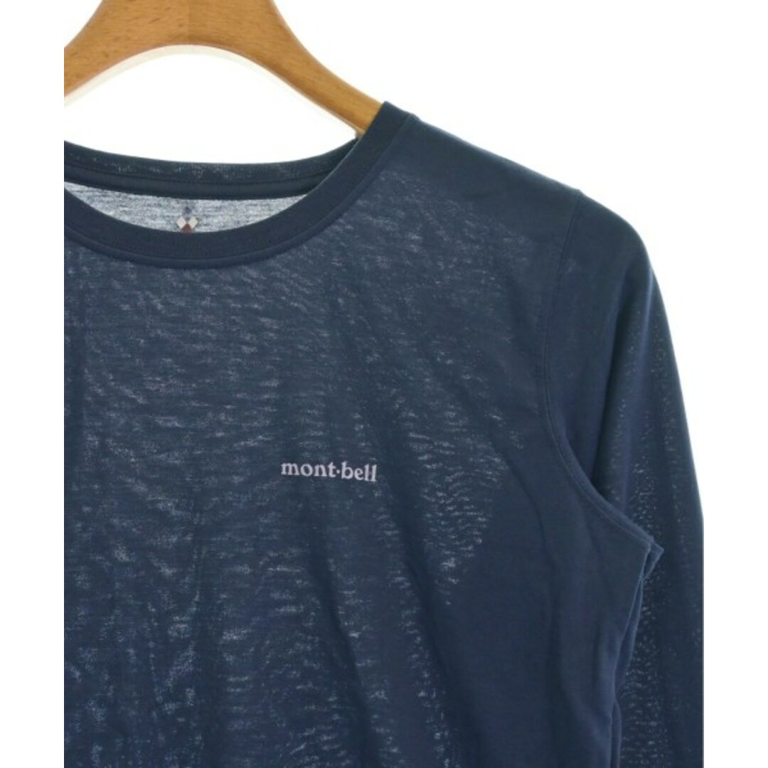 mont bell(モンベル)のMontbell モンベル Tシャツ・カットソー M 紺 【古着】【中古】 レディースのトップス(カットソー(半袖/袖なし))の商品写真