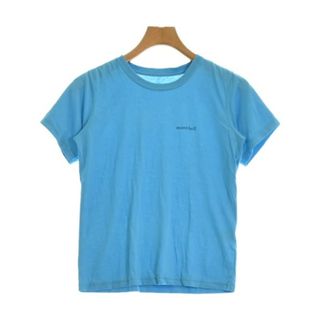 モンベル(mont bell)のMontbell モンベル Tシャツ・カットソー S 水色 【古着】【中古】(カットソー(半袖/袖なし))