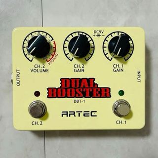 アーテック(ArTec)の廃番 ARTEC DBT-1 Dual booster デュアルブースター(エフェクター)