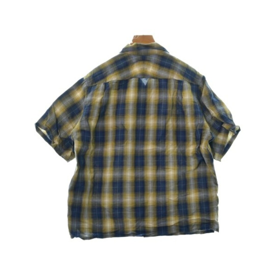 PENDLETON(ペンドルトン)のPENDLETON ペンドルトン カジュアルシャツ S 紺x黄x白(チェック) 【古着】【中古】 メンズのトップス(シャツ)の商品写真