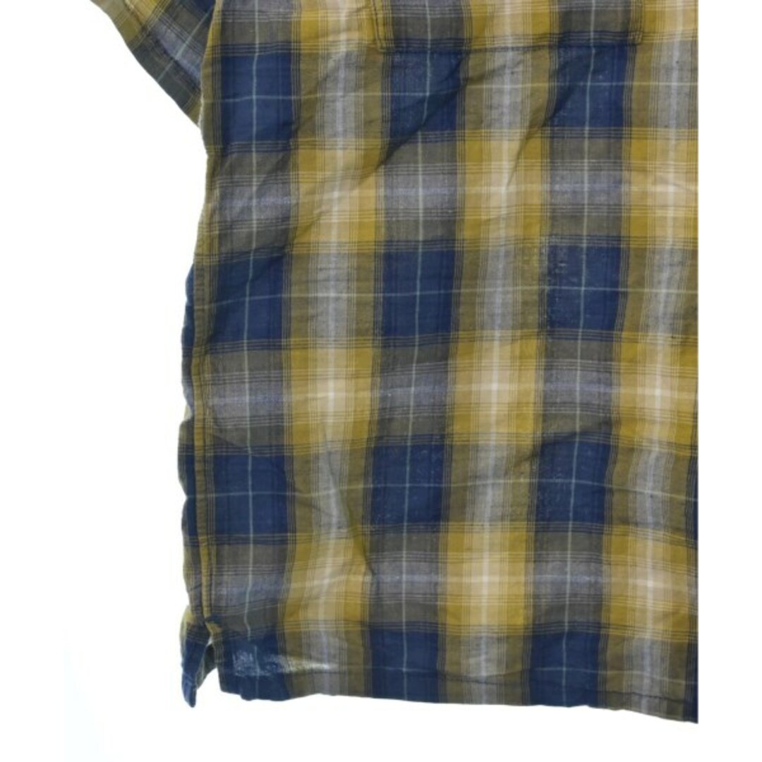 PENDLETON(ペンドルトン)のPENDLETON ペンドルトン カジュアルシャツ S 紺x黄x白(チェック) 【古着】【中古】 メンズのトップス(シャツ)の商品写真