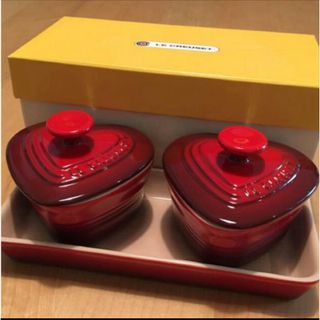 ルクルーゼ(LE CREUSET)の【新品】ル・クルーゼ　ランカム赤(食器)