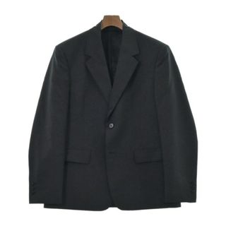 プラダ(PRADA)のPRADA プラダ テーラードジャケット 50(XL位) グレー 【古着】【中古】(テーラードジャケット)