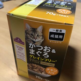 12袋　キャットフード　グルテンフリー　おまけ付(ペットフード)