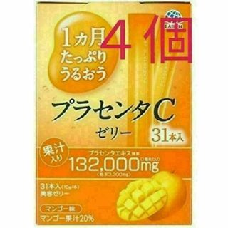 アースセイヤク(アース製薬)の1ヵ月たっぷりうるおう プラセンタCゼリー 10g×31本入 　4個　アース製薬(その他)