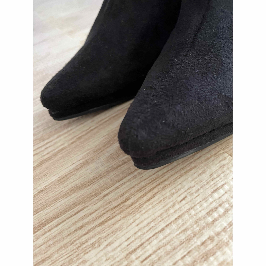 黒　Sサイズ　ロングブーツ　ニーハイ レディースの靴/シューズ(ブーツ)の商品写真