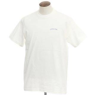 シュプリーム(Supreme)の【中古】シュプリーム Supreme 2023年秋冬 Yin Yang Tee コットン クルーネック 半袖Ｔシャツ ホワイト【サイズL】【メンズ】(Tシャツ/カットソー(半袖/袖なし))