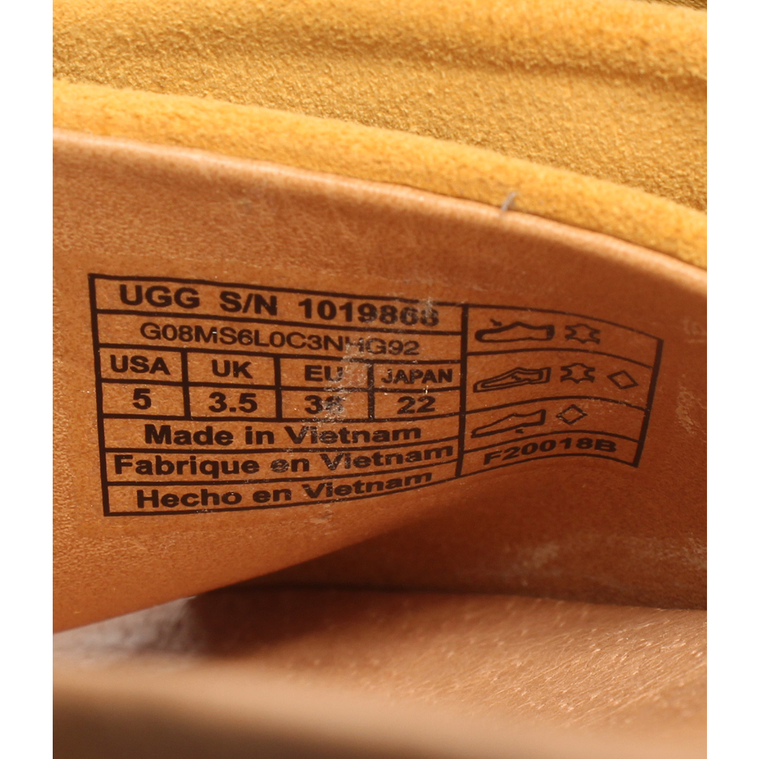 UGG(アグ)のアグ UGG サンダル 厚底    レディース 22 レディースの靴/シューズ(サンダル)の商品写真