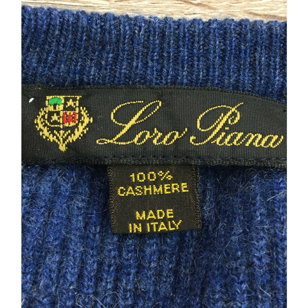 LORO PIANA(ロロピアーナ)のロロピアーナ Loro Piana 長袖ニット カシミヤ100％ メンズ メンズのトップス(ニット/セーター)の商品写真