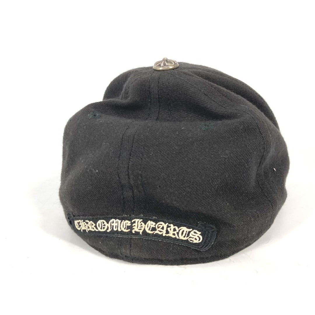 クロムハーツ CHROME HEARTS CH 帽子 キャップ帽 ベースボール キャップ ウール ブラック