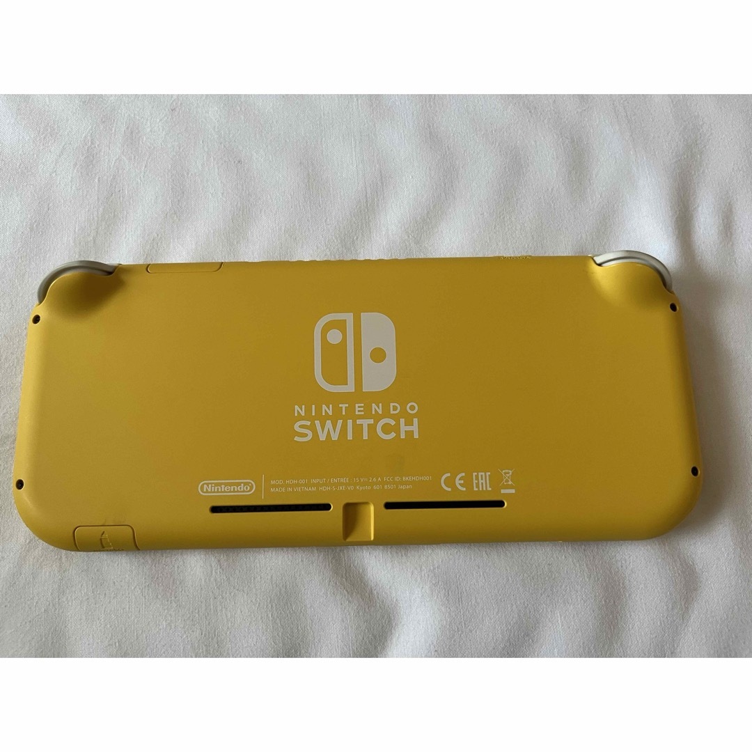 Nintendo Switch(ニンテンドースイッチ)の【ジャンク】Nintendo Switch Lite yellow エンタメ/ホビーのゲームソフト/ゲーム機本体(携帯用ゲーム機本体)の商品写真