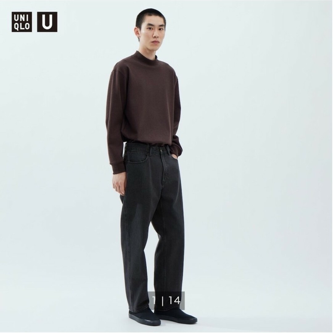 UNIQLO(ユニクロ)のリラックスフィットジーンズ/ユニクロU メンズのパンツ(デニム/ジーンズ)の商品写真