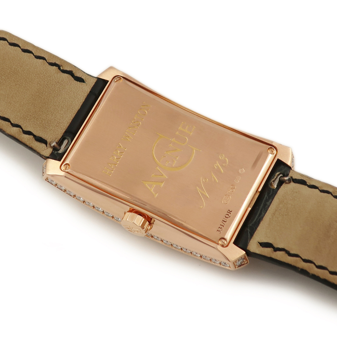 HARRY WINSTON(ハリーウィンストン)のハリーウィンストン  アヴェニューC ミッドサイズ 331/UQR クオ メンズの時計(腕時計(アナログ))の商品写真