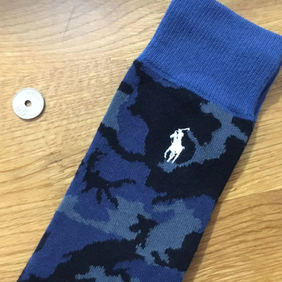 POLO RALPH LAUREN(ポロラルフローレン)の新品ポロラルフローレン メンズソックス靴下 3 足セット1068 メンズのレッグウェア(ソックス)の商品写真