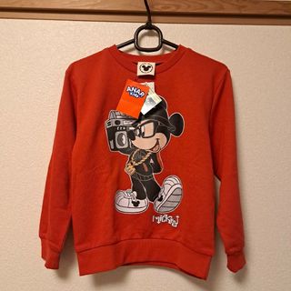 アナップキッズ(ANAP Kids)のANAP Kids トレーナー Disney ミッキー　未使用(Tシャツ/カットソー)