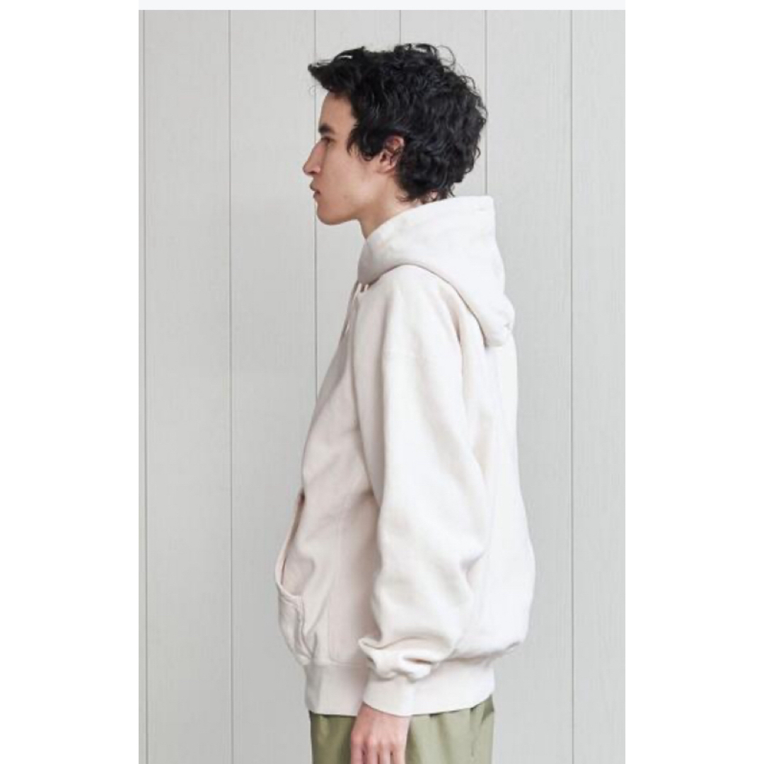 BEAUTY&YOUTH UNITED ARROWS(ビューティアンドユースユナイテッドアローズ)の＜H＞HEAVY SWEAT HOODIE/パーカー　ホワイト　アイボリー メンズのトップス(パーカー)の商品写真