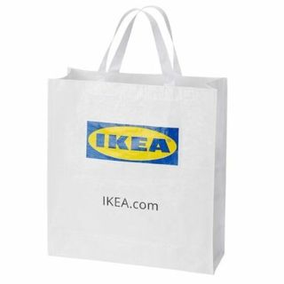 イケア(IKEA)の【bb様専用】2枚セット IKEA KLAMBY　クラムビー　バッグ ホワイト(エコバッグ)