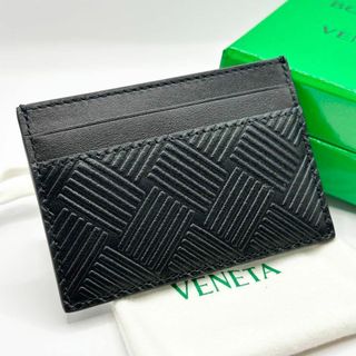 ボッテガヴェネタ(Bottega Veneta)の【新品未使用】BOTTEGA VENETA カードケース　パスケース　定期入れ(名刺入れ/定期入れ)