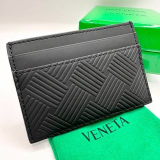 ボッテガヴェネタ(Bottega Veneta)の【新品未使用】BOTTEGA VENETA カードケース　パスケース　定期入れ(名刺入れ/定期入れ)