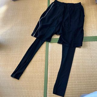 重ね着風スエットパンツ(その他)